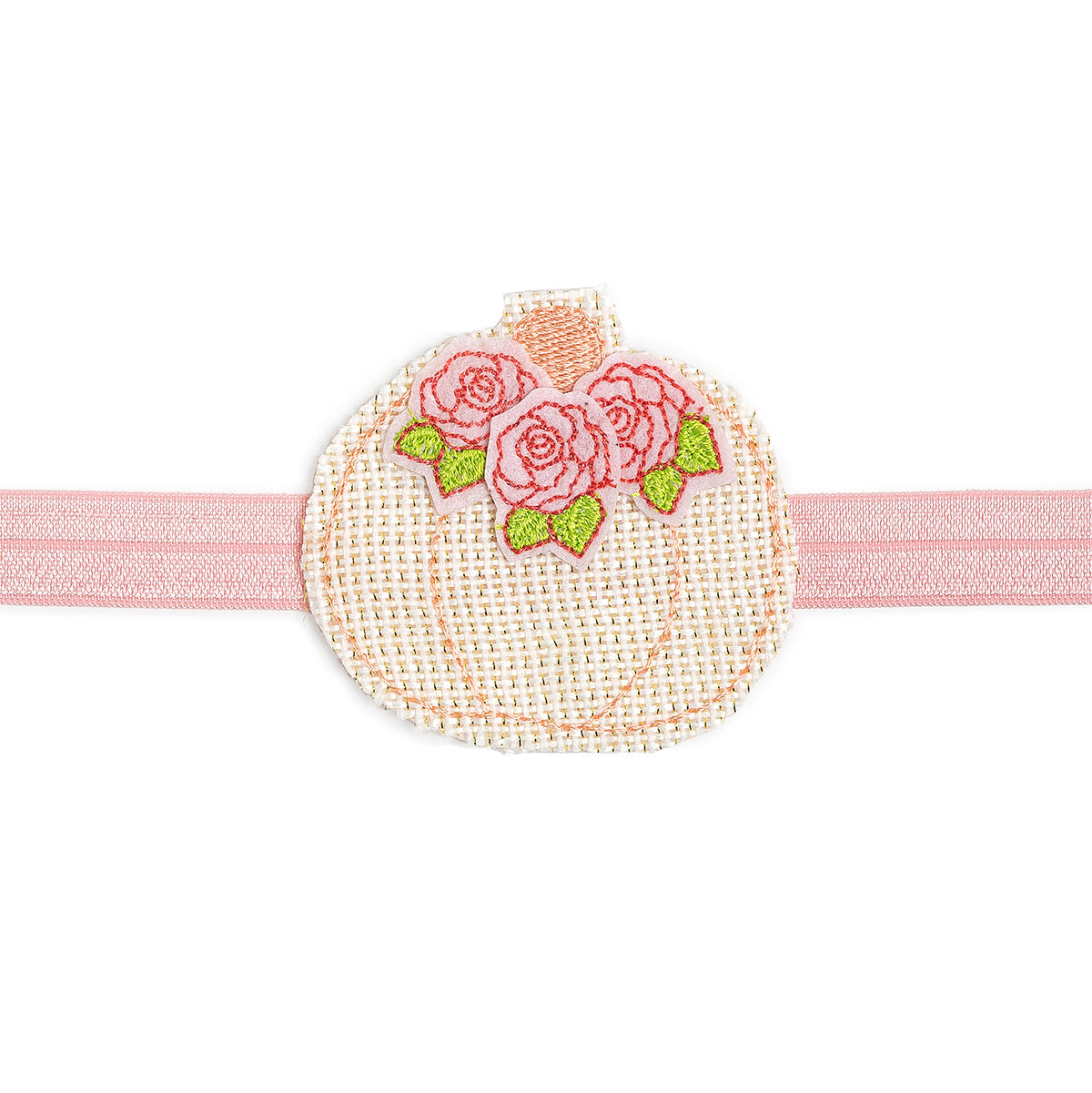 Pumpkin Flower Baby Headband