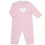 Heart Knit Bodysuit - HoneyBug 