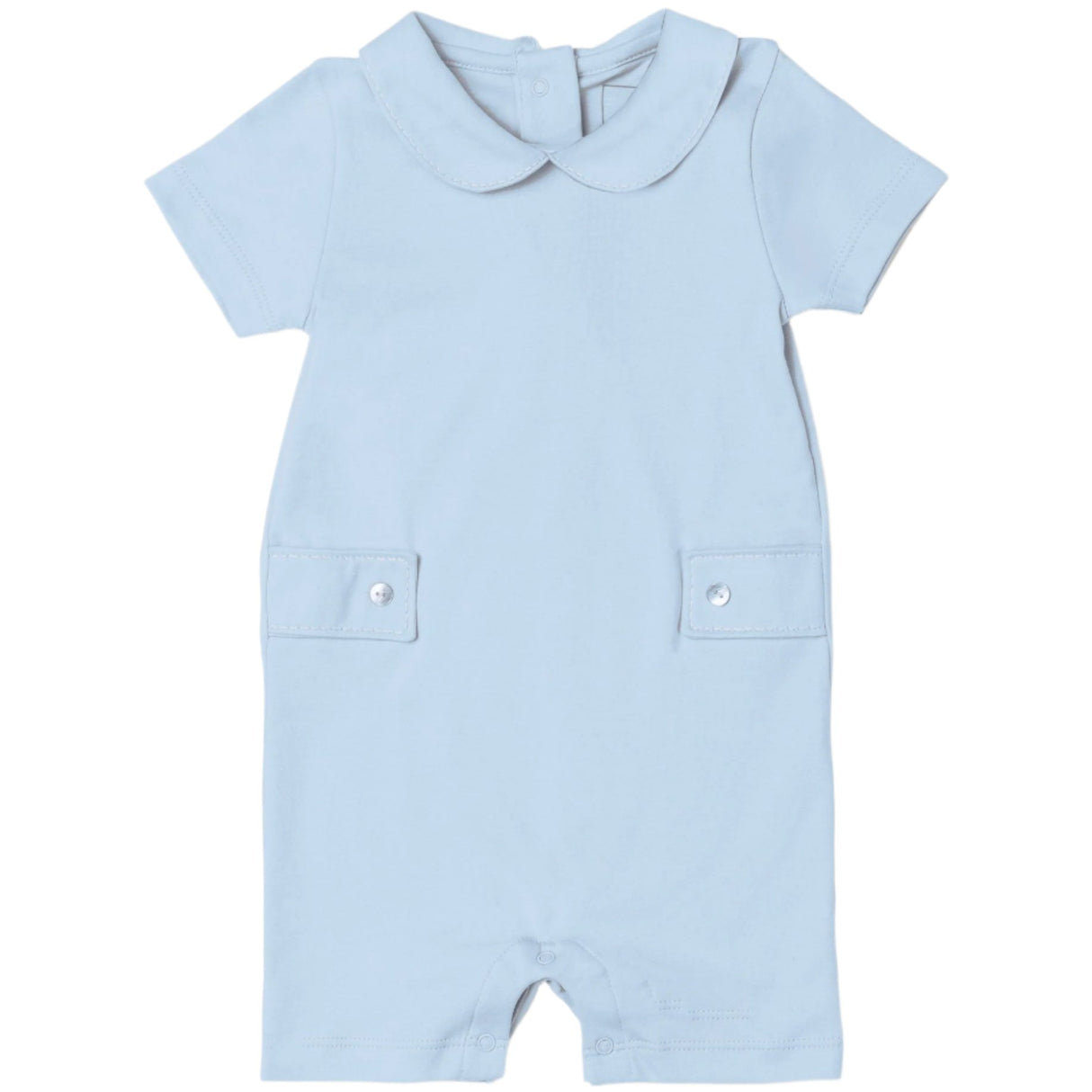 Henry Boys' Pima Cotton Shortall - Light Blue