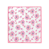 Hibiscus Kiss Baby Quilt - HoneyBug 