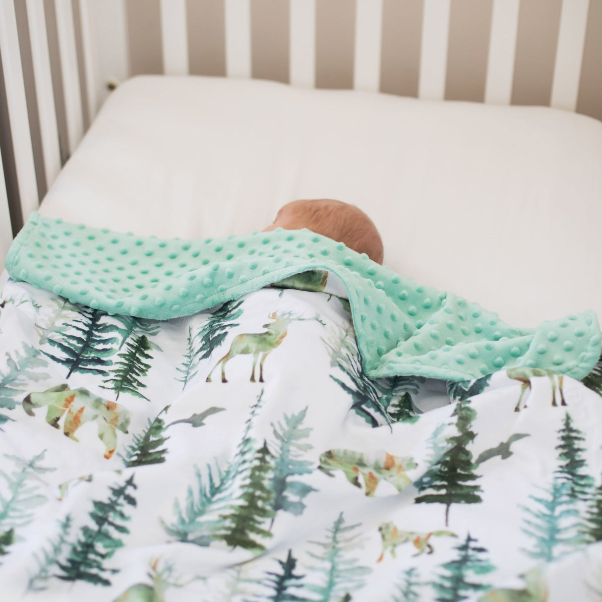 Baby & Toddler Minky Blanket - In The Woods