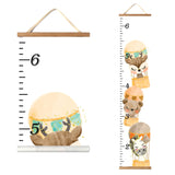 Canvas Kids Growth Chart - Hot Air Balloon