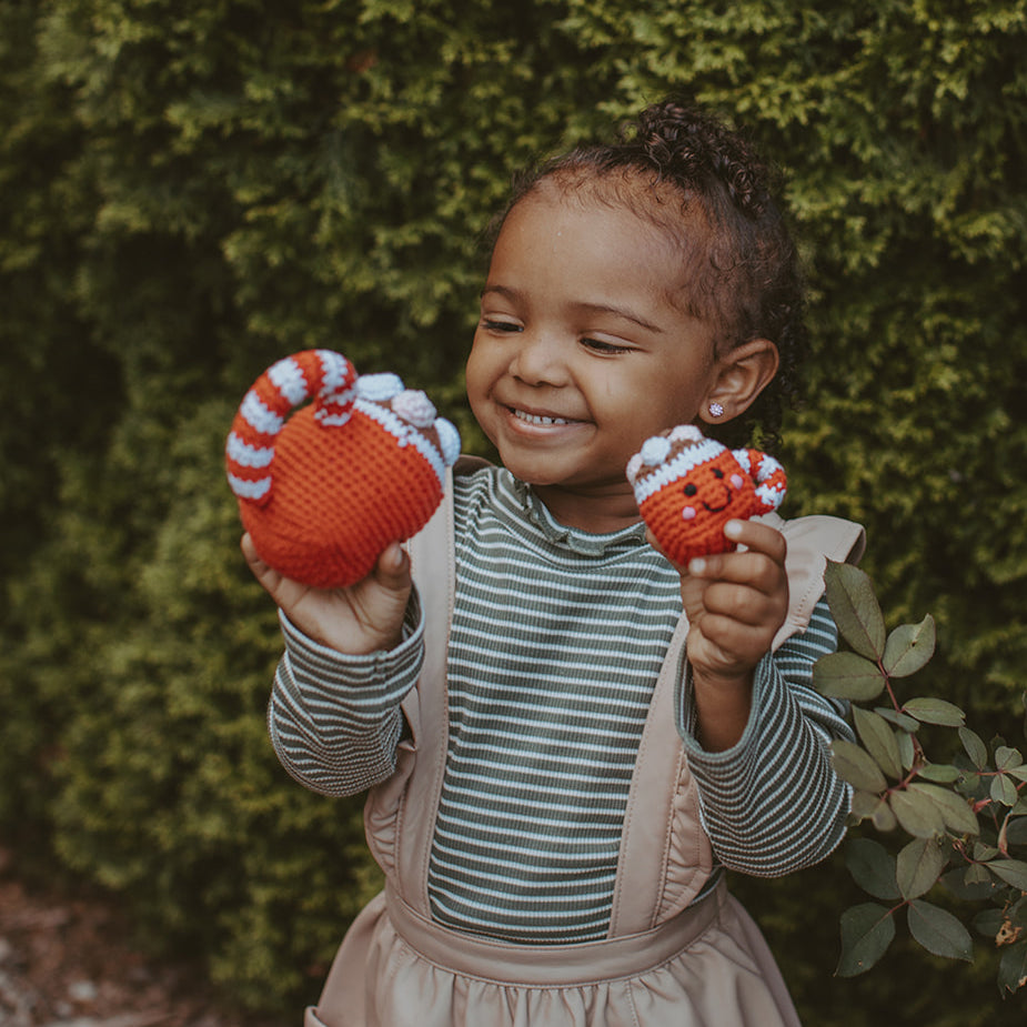 Hot Chocolate Plush Toy Rattle