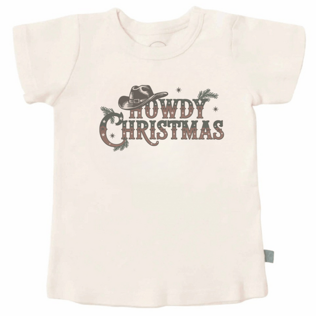 graphic tee | howdy christmas - HoneyBug 