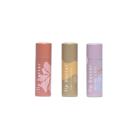 Lip Butter • Rose Bergamot • Moisture Rich & Glossy Enhanced with Olive Squalane - HoneyBug 