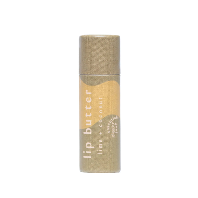 Lip Butter • Coconut Lime • Moisture Rich & Glossy Enhanced with Olive Squalane - HoneyBug 