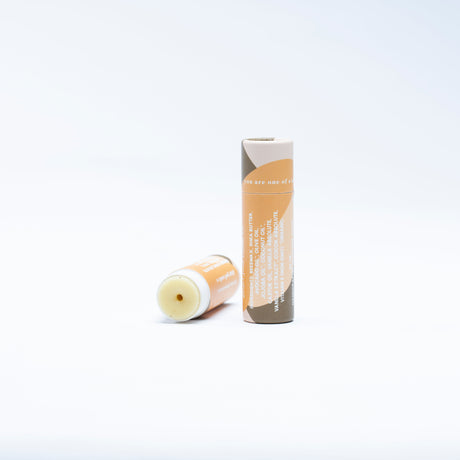 Lip Butter • Vanilla & Cocoa • Moisture Rich & Glossy Enhanced with Olive Squalane - HoneyBug 