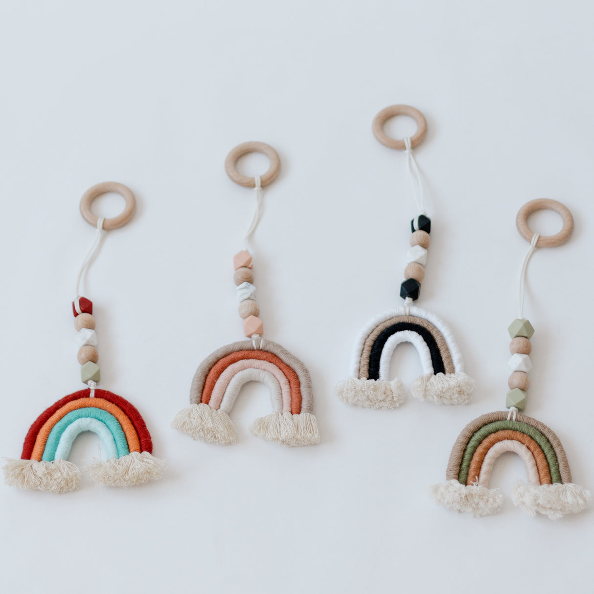 Rainbow Carseat Garland/Gym Toy/Car Ornament