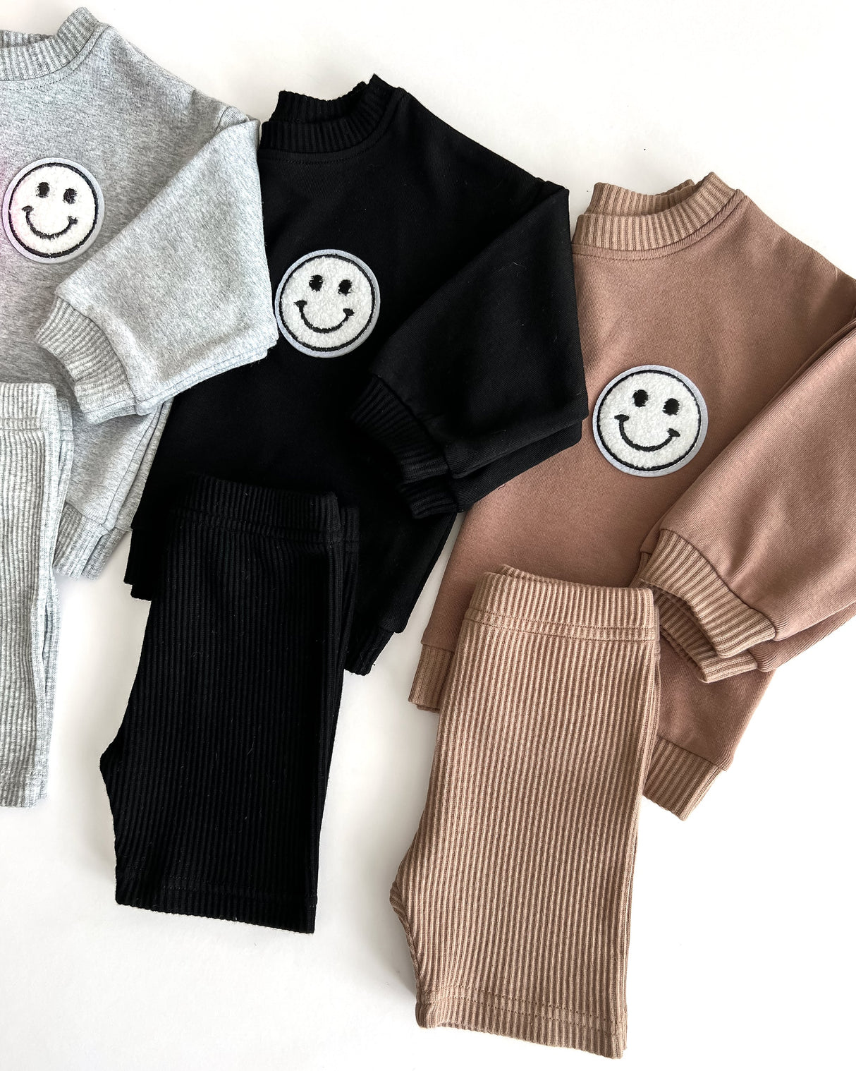 Biker Shorts Set | Mocha - HoneyBug 