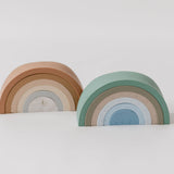 Silicone Stacking Rainbow