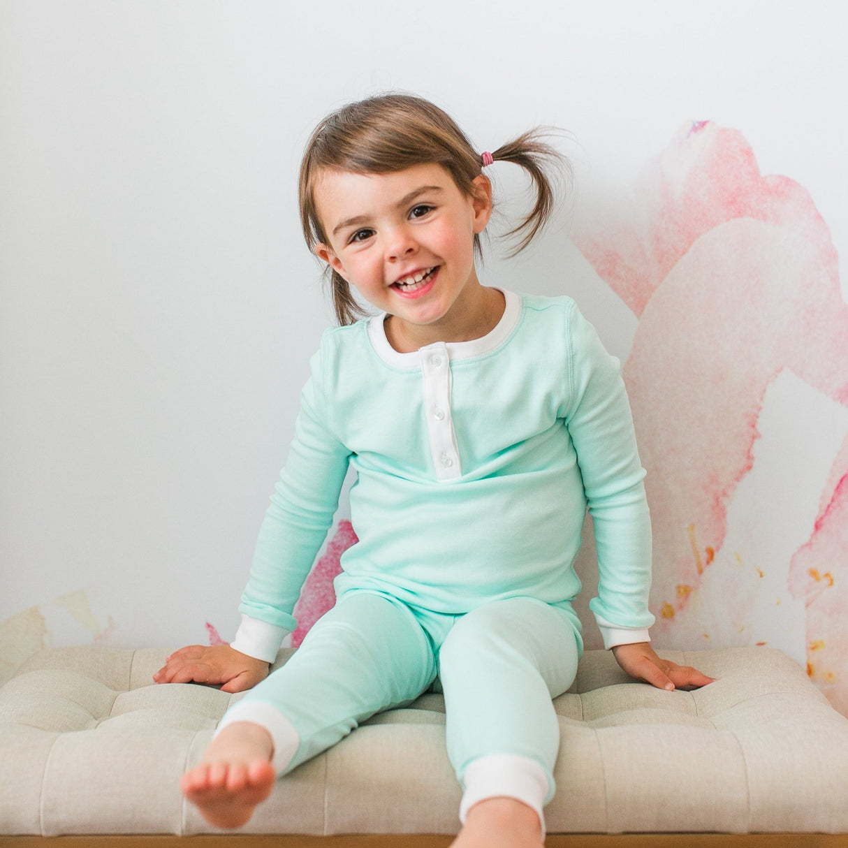 Mint green Pajamas  (Organic)