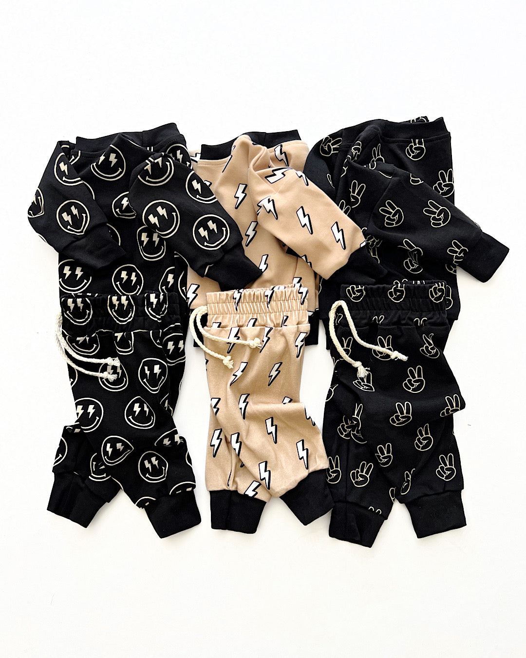 Jogger Set | Lightning Bolt - HoneyBug 