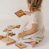 Wooden Shape Stacker