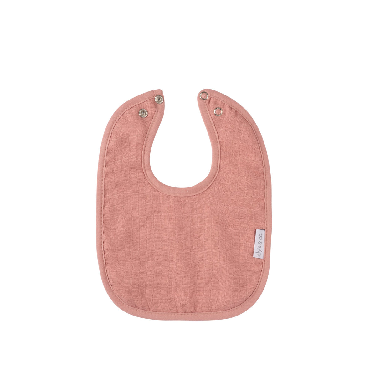 3 Pack Muslin Terry Bibs - Pink Stars