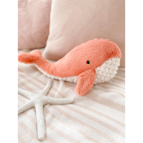 Coral Whale Plush Toy - HoneyBug 