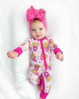 Bamboo Zip Romper | Fries Before Guys - HoneyBug 