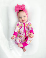 Bamboo Zip Romper | Fries Before Guys - HoneyBug 