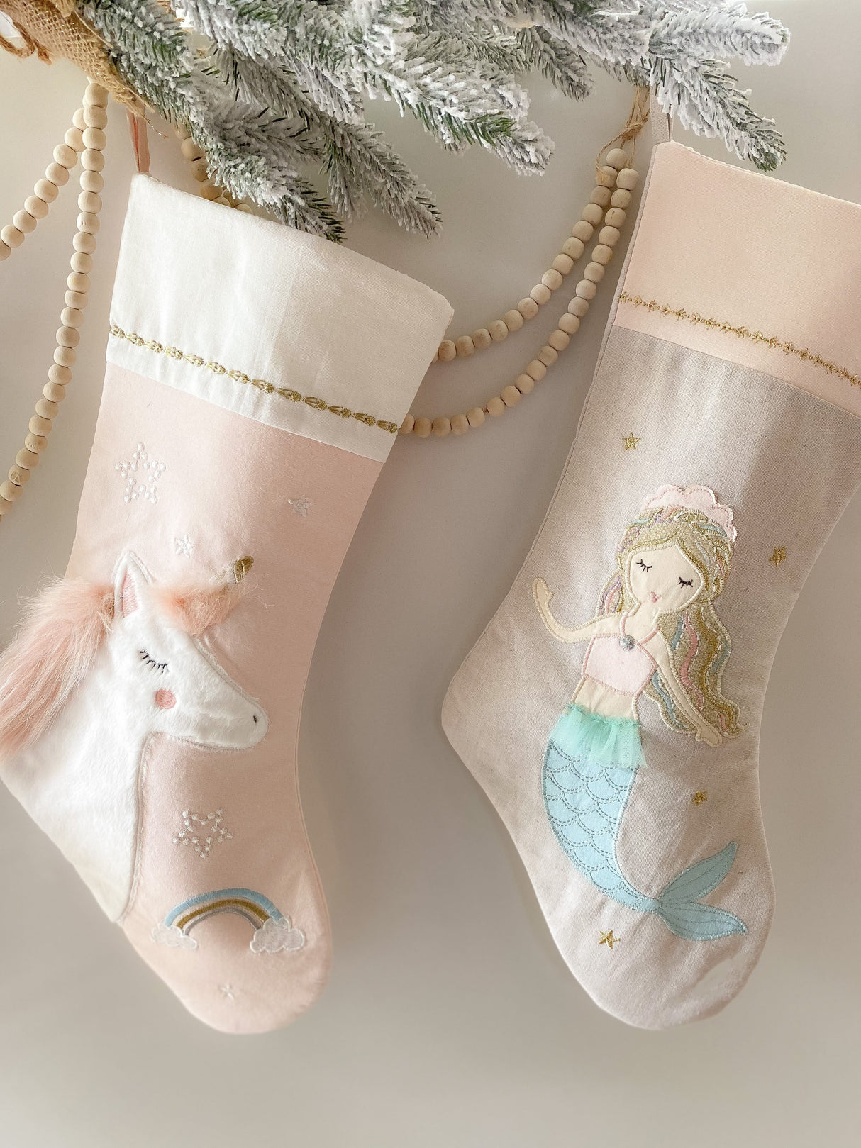 Pink Unicorn Stocking