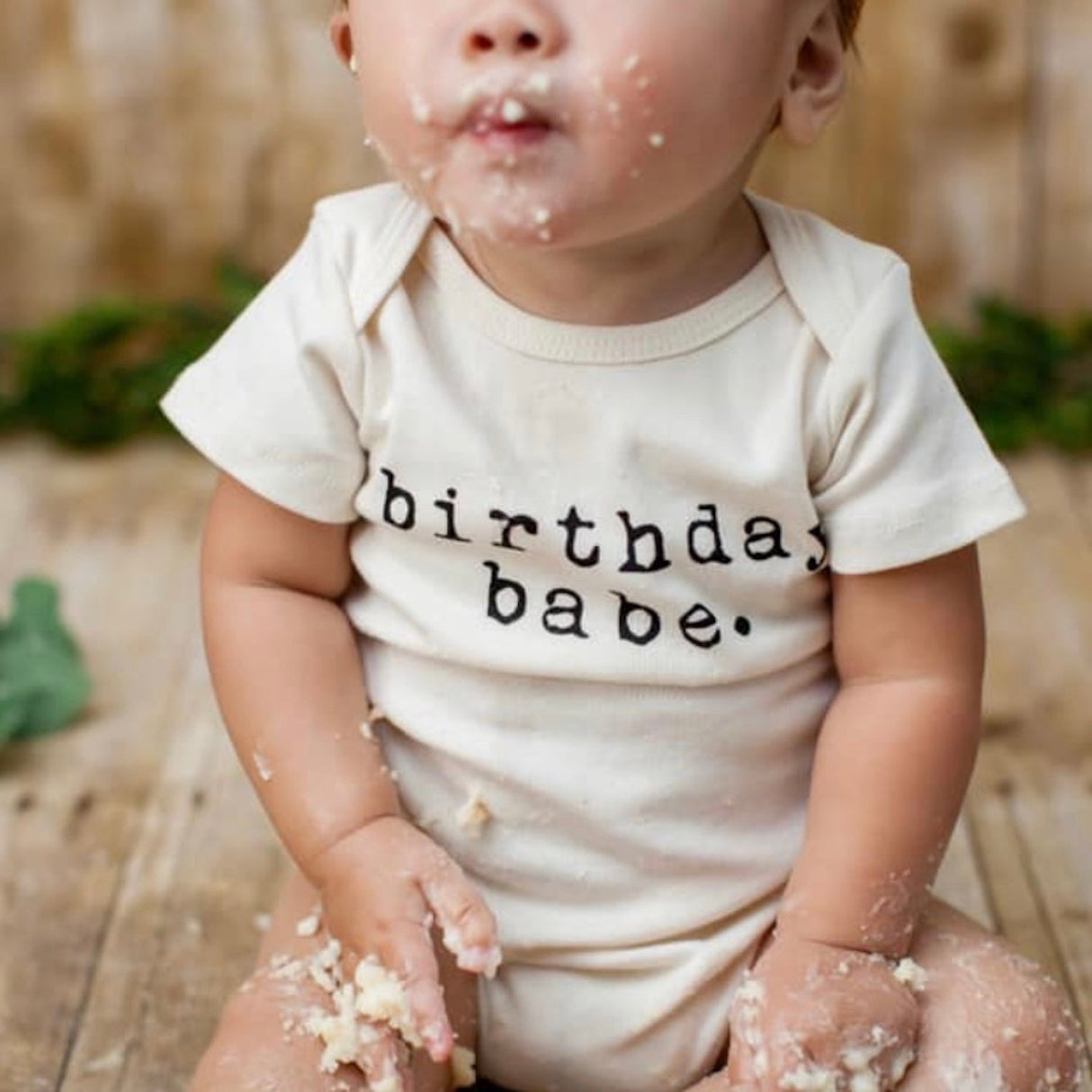 Birthday Babe - Organic Cotton Bodysuit - HoneyBug 