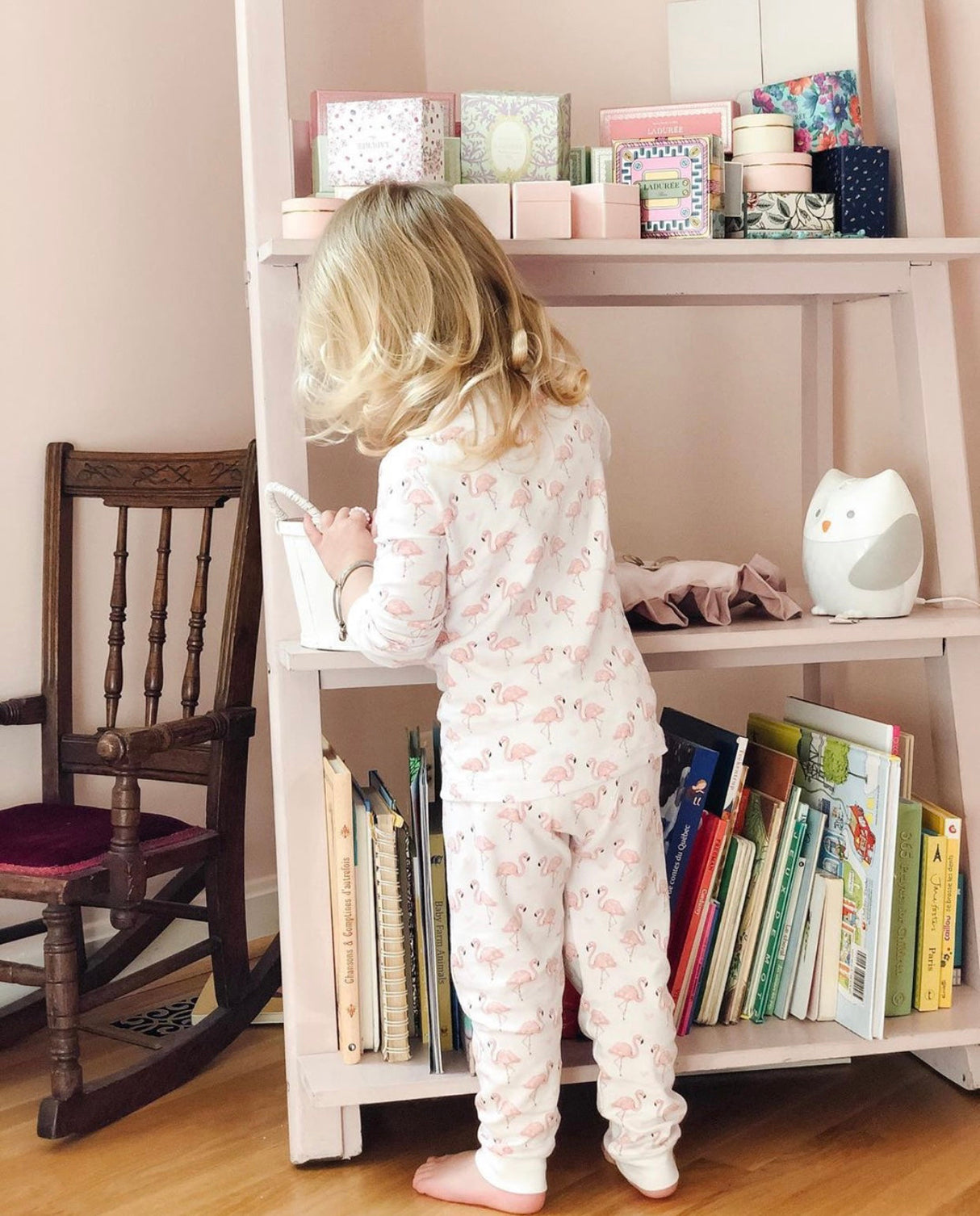 Pink Flamingo Pajama Set