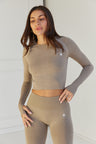 Astoria CONTOUR Seamless Long Sleeve - Mocha