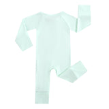 Meadow Zippered Baby Romper - HoneyBug 