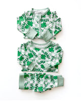 Bamboo Two Piece Set | Lucky Shamrock - HoneyBug 
