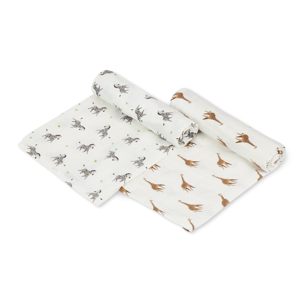 Giraffe & Zebra Swaddle Set