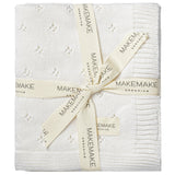 Organic Cotton Pointelle Baby Blanket - Ivory