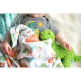 Premium Baby & Toddler Minky Blanket - Dinosaurs