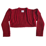 Red Bolero Cardigan