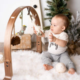 knit stroller toy | amelia the giraffe - HoneyBug 