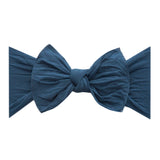 Baby Bloom Bows: Slate Blue - HoneyBug 