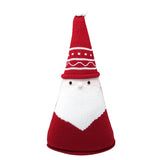 Santa Cone Pillow, 15", Red