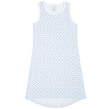 Katie Women's Pima Cotton Nightgown - Tennis Match Pink