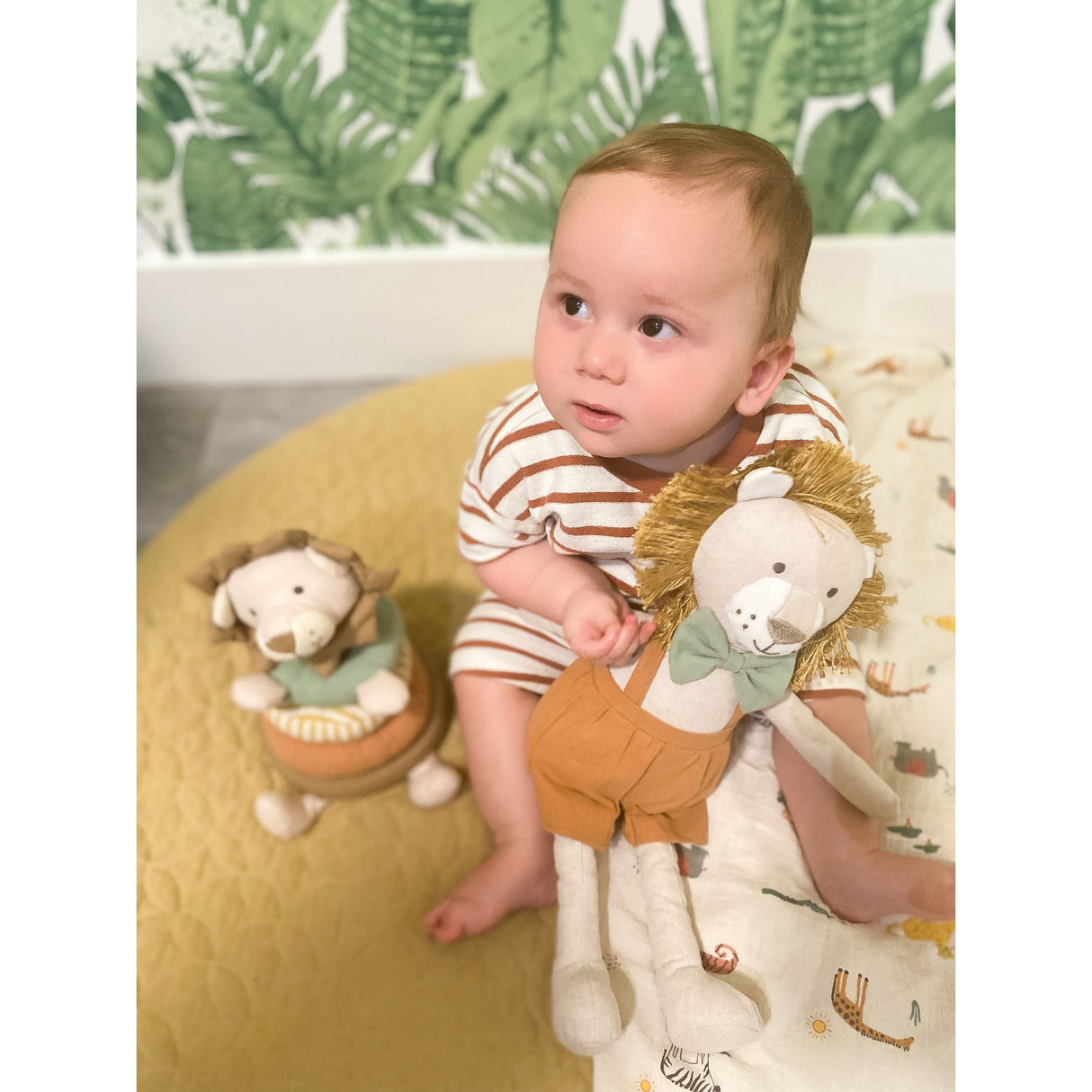 Leopold Lion Soft Toy - HoneyBug 