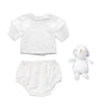 Outfit and Bunny Gift Set - HoneyBug 