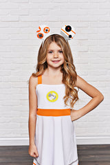 Orange Robot Dress