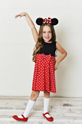 Red Girl Mouse Dress