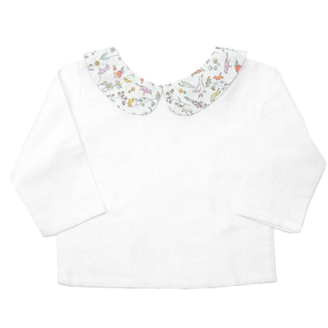 Double button blouse  | Liberty 'Theo' - HoneyBug 