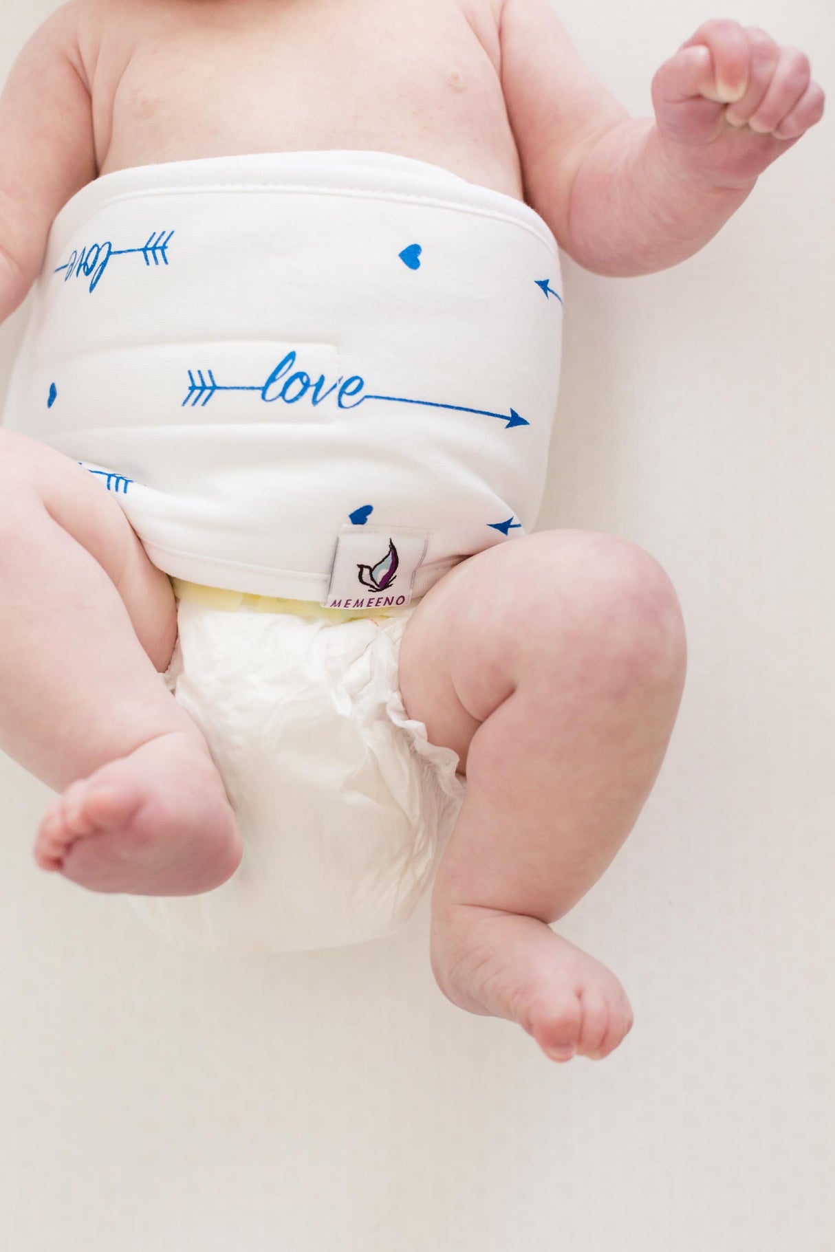 Colic & Gas Relief Baby Belly Band - Love Him