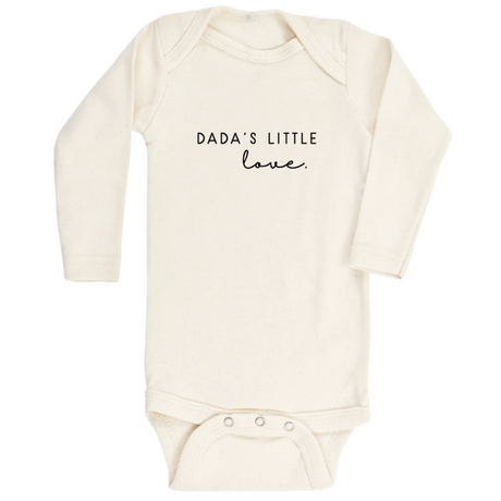 Dada's Little Love - Long Sleeve Organic Bodysuit - HoneyBug 