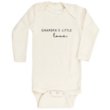 Grandpa's Little Love - Long Sleeve Organic Bodysuit - HoneyBug 