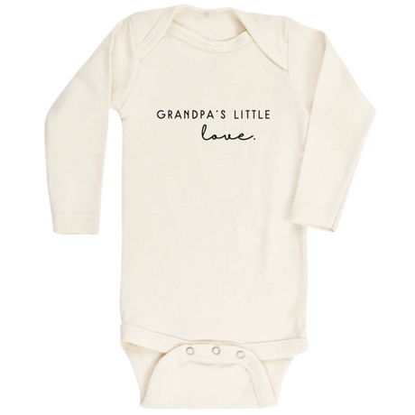 Grandpa's Little Love - Long Sleeve Organic Bodysuit - HoneyBug 