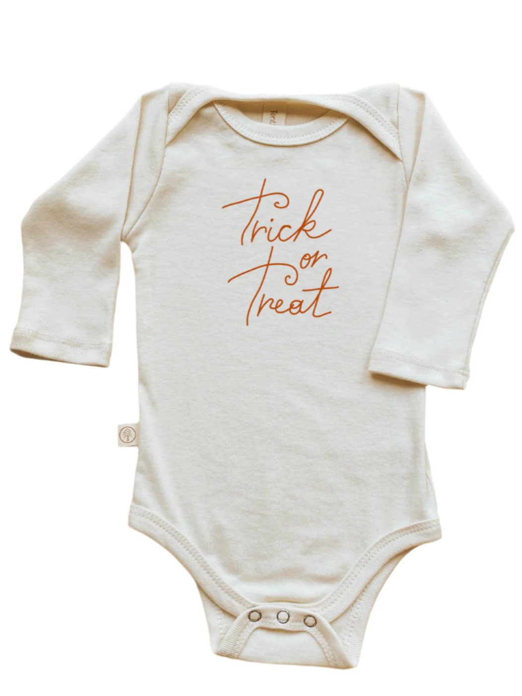 Trick or Treat - Long Sleeve Organic Cotton Bodysuit