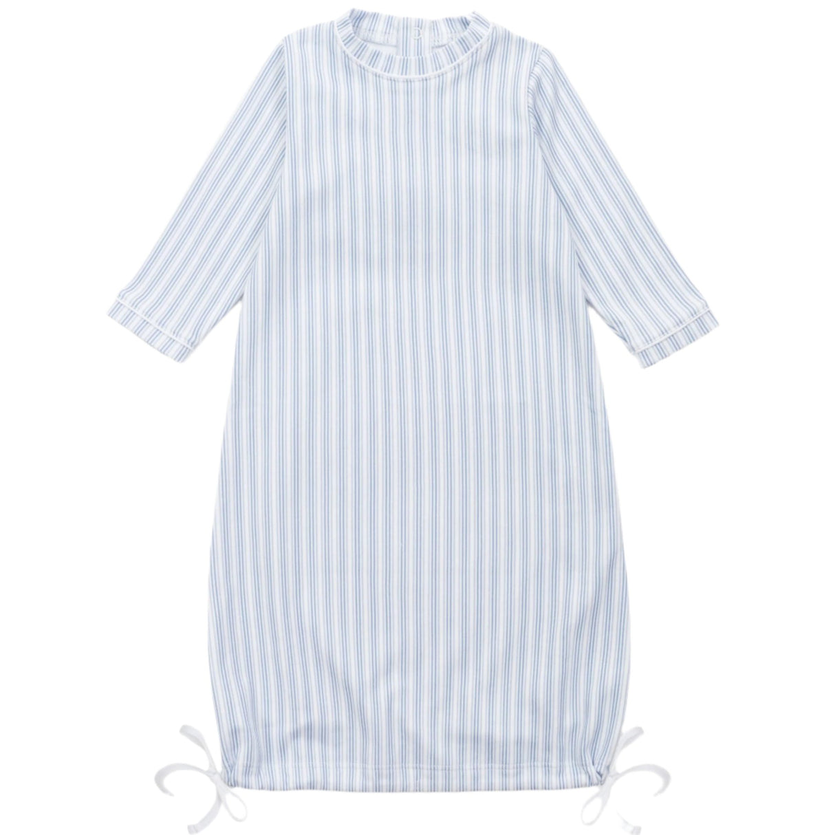 George Boys' Daygown - Stripes in Blue