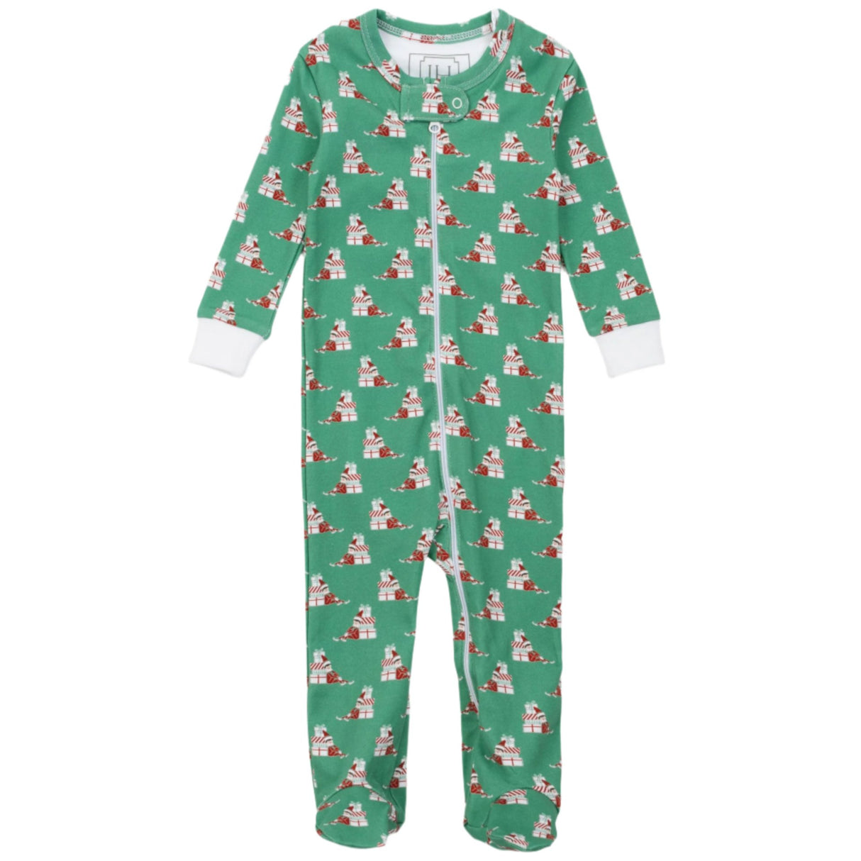 Parker Zipper Pajama - Santa's Helper