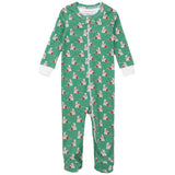 Parker Zipper Pajama - Santa's Helper