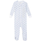 Parker Boys' Zipper Pajama - Steer