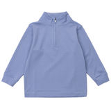 Sam Quarter Zip Pullover by LH Sport - Blue Stripes